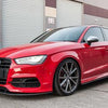 Flow Designs AUDI S3 8V PFL SEDAN FRONT SPLITTER - V-Tech Australia | VW & Audi Performance Parts