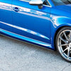 Flow Designs AUDI RS3 8V PFL HATCH SIDE SPLITTERS (PAIR) - V-Tech Australia | VW & Audi Performance Parts