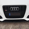 Flow Designs Audi 8P2 S3 Front Splitter + Aero Spacers - V-Tech Australia | VW & Audi Performance Parts