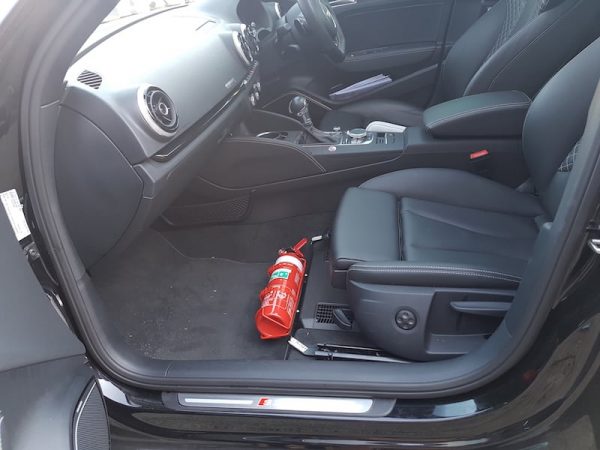 Kap Industries Fire Extinguisher Bracket Audi S3 8V - V-Tech Australia | VW & Audi Performance Parts