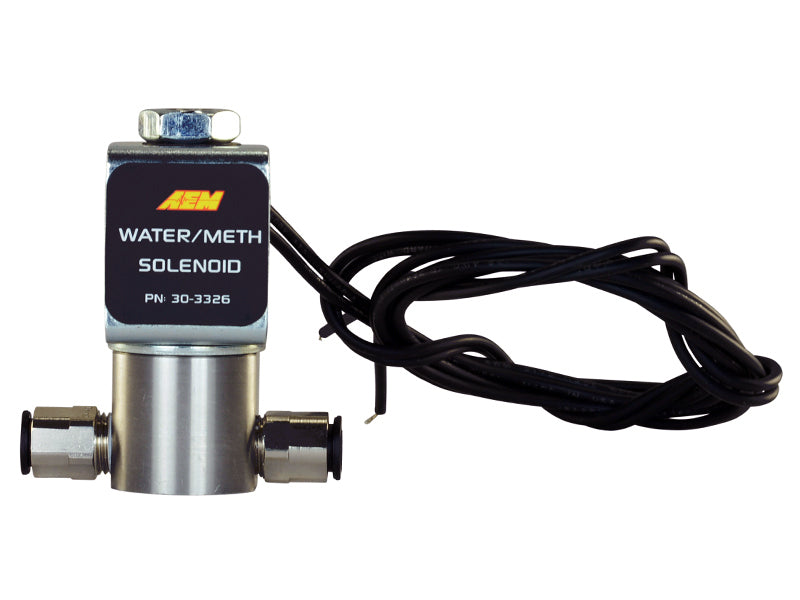 AEM High-Flow Low-Current Water/Methanol Solenoid (Shut off Valve) - VTUNE PERFORMANCE | European Performance Specialists