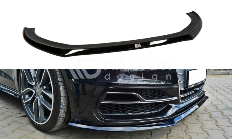 MAXTON DESIGN FRONT SPLITTER AUDI S3 8V SPORTBACK - V-Tech Australia | VW & Audi Performance Parts