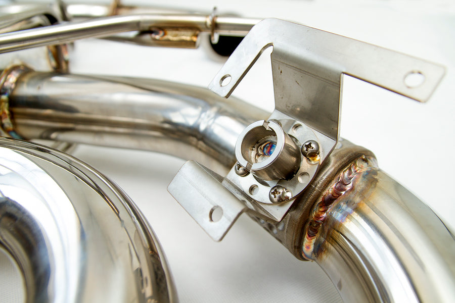 Invidia Catback Exhaust suit Golf R Mk7 suit Factroy Valves, Oval Ti Rolled Tips