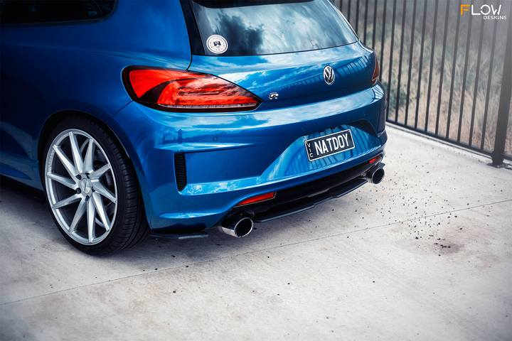 Flow Designs VW SCIROCCO PFL/FL REAR SPATS - V-Tech Australia | VW & Audi Performance Parts