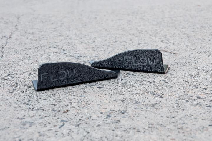 Flow Designs VW MK7.5 GOLF GTI/R REAR SPAT WINGLETS (PAIR) - V-Tech Australia | VW & Audi Performance Parts