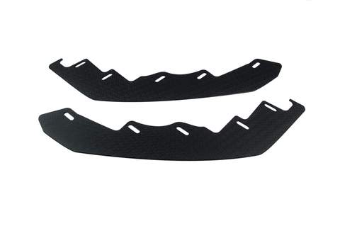 Flow Designs VW MK6 GOLF R FRONT EXTENSIONS (PAIR) - V-Tech Australia | VW & Audi Performance Parts