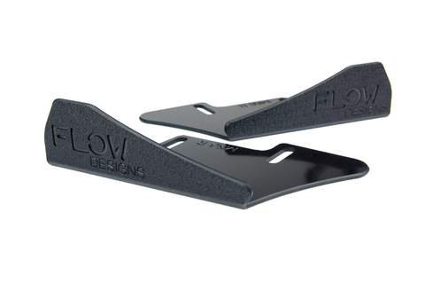 Flow Designs VW MK6 GOLF R FRONT WINGLETS (PAIR) - V-Tech Australia | VW & Audi Performance Parts