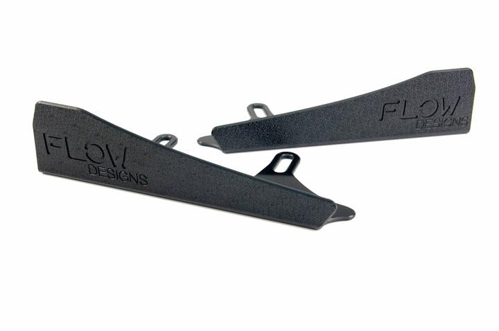 Flow Designs VW MK6 GOLF GTI ADJUSTABLE SIDE WINGLETS (PAIR) - V-Tech Australia | VW & Audi Performance Parts