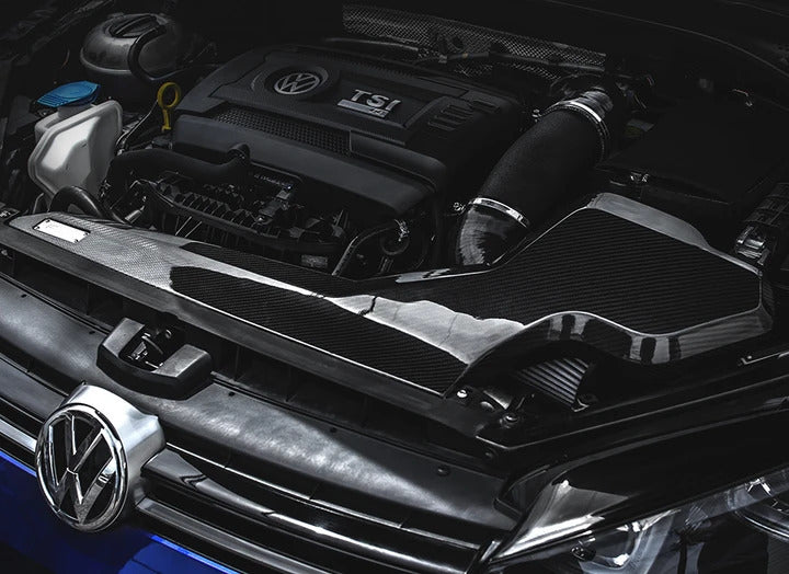 INTEGRATED ENGINEERING COLD AIR INTAKE SYSTEM W/CARBON LID - AUDI A3, S3 8V/VW GOLF GTI, R MK7