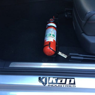 Kap Industries Fire Extinguisher Bracket Volkswagen MK7.5 Golf - V-Tech Australia | VW & Audi Performance Parts