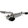 Audi RS3 8V 17-Current (Facelift) RESONATED CAT-BACK SYSTEM WITH ELECTRONIC VALVES Ceramic Tips PART NO: SAU079C - V-Tech Australia | VW & Audi Performance Parts
