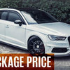 Flow Designs AUDI S3 8V PFL SPORTBACK FULL SPLITTER SET - V-Tech Australia | VW & Audi Performance Parts